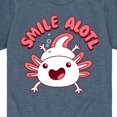 thumbnail image 3 of Instant Message - Smile Alotl - Toddler And Youth Short Sleeve Graphic T-Shirt, 3 of 6