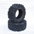 thumbnail image 2 of Ladcaser Pack of 2 26x8-14 ATV Tires 6PR All Terrain 26x8-14 TL ATV UTV Trail Sand Mud Off-Road Tires, Tubeless, Black, 2 of 6