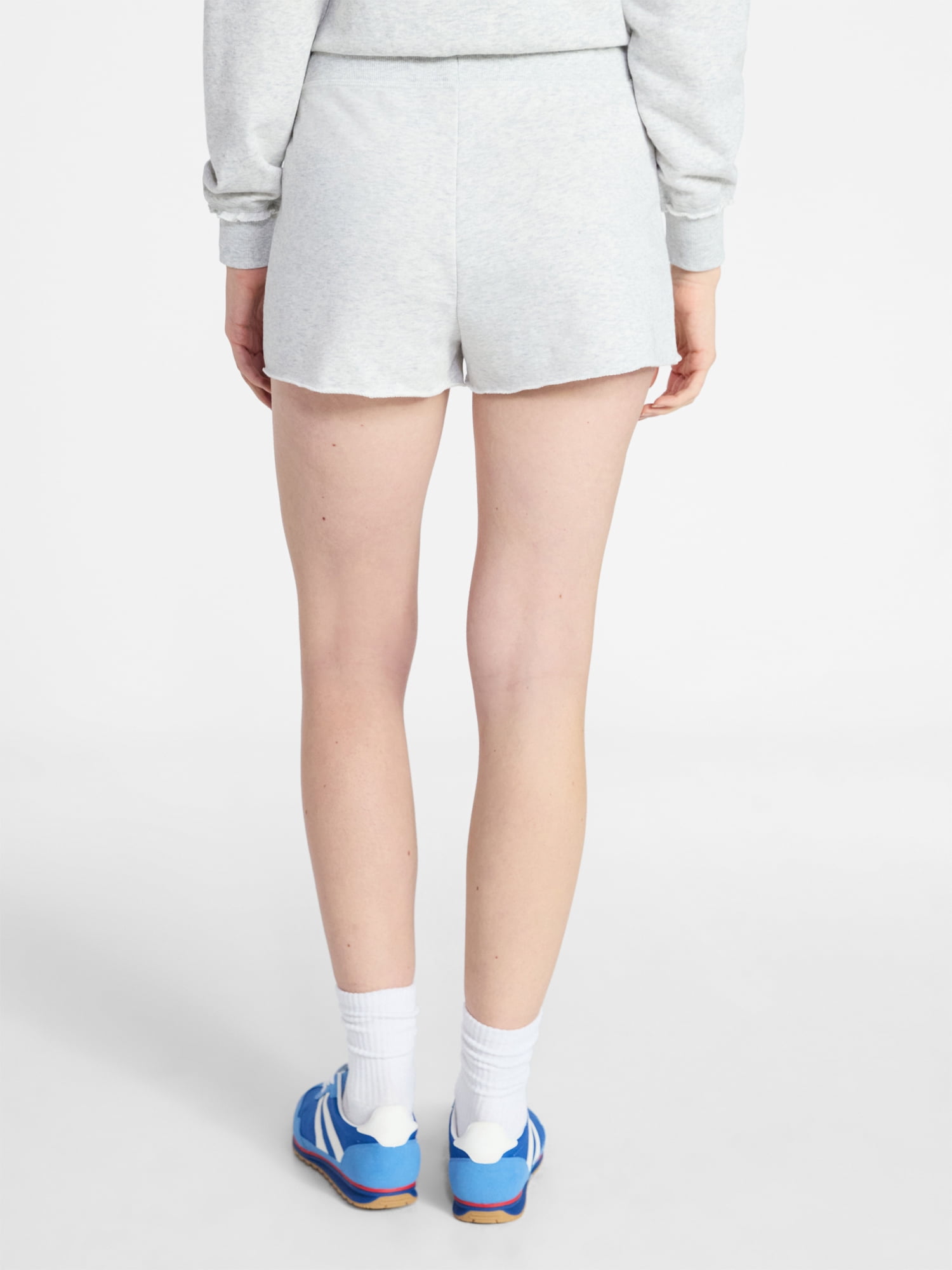 No Boundaries French Terry Pull On Shorts, 2" Inseam, Women's XXS-XXL