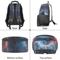 thumbnail image 6 of HUIACONG Cute Highland Cow School Backpack for Students 6-18 Ergonomic Padded Shoulder Straps Large Capacity Bookbag for Elementary Middle High School Boys Girls Daily Use, 6 of 7