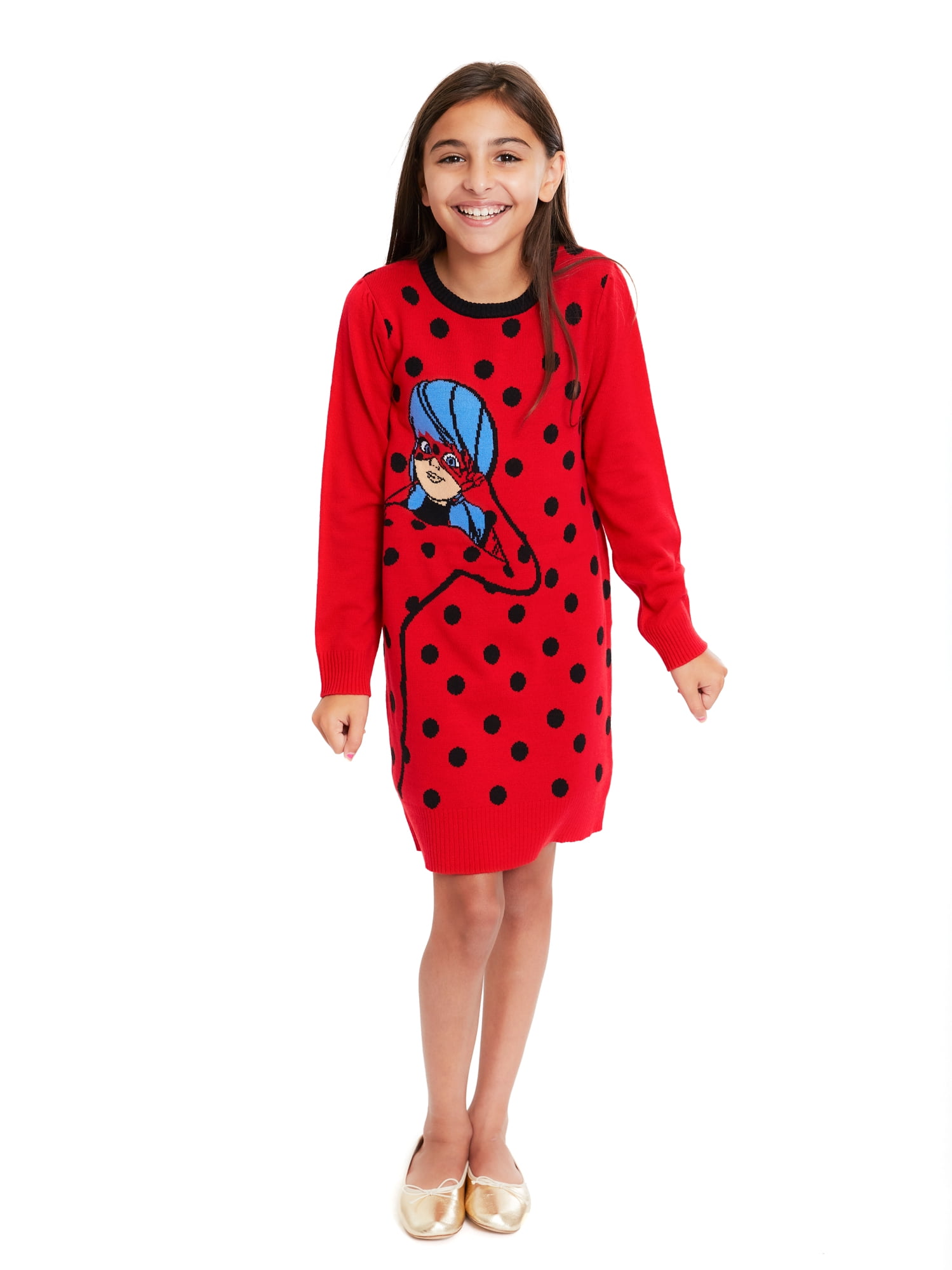 Miraculous Ladybug Girls Play Dress, 2-Pack, Sizes 4-12