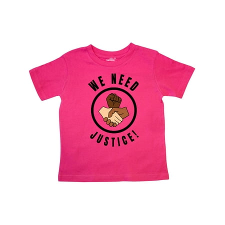 

Inktastic Black History Month We Need Justice Hands Gift Toddler Boy or Toddler Girl T-Shirt