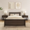 thumbnail image 2 of Plank+Beam Classic Solid Wood Full Size Bed Frame with Headboard for Adults, 2 of 8