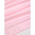 thumbnail image 7 of Pink Womens Halter Neck Ruched Bodycon Mini Dress With Sparkling Glitter Detail, 7 of 7