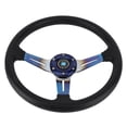 thumbnail image 1 of Drifting 13.4in Sport Drifting Steering Wheel Aluminum Replacement Universal Accessory for Racing Car, 1 of 8