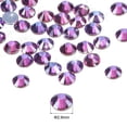 thumbnail image 2 of Uxcell 2880 Pcs Hotfix Rhinestones Flatback Crystal Gems SS10 2.9mm Deep Purple, 2 of 5