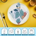 thumbnail image 6 of Shangniulu Table Cloth Napkins Blue Floral, Washable Reusable Dinner Napkin, Table Decor for Kitchen, Cocktail Party,Wedding, Banquet, Holiday 4 PCS, 6 of 7