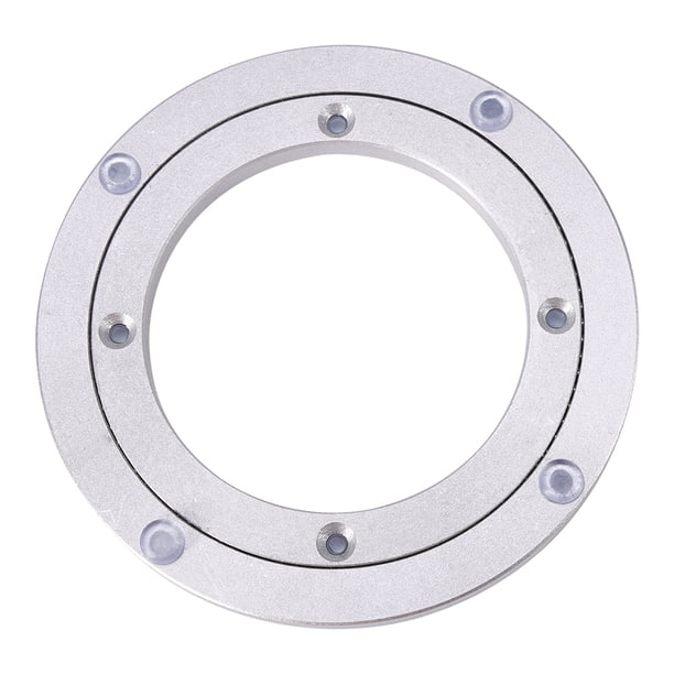 Hakeeta Servidor Giratorio, Lazy Susan, para la Mesa de Comedor Redonda de la Placa giratoria, para Restaurante, Soporte de exhibición, para Hacer Pasteles, 360o, Liso, Estable, 4 tama?os(8 '') EOTVIA No