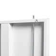 thumbnail image 6 of White Metal Folding Storage Cabinet, Folding File Organizer, Storage Cabinet with Door Locks and Adjustable Shelves, Suitable as a Folding Locker Cabinet for Home, Office, School & Garage Use, 6 of 18