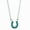 Aqua, variant on AWST Int'l Purple Rhinestone Horseshoe Necklace w/ Horse Head Gift Box