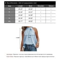 thumbnail image 3 of Summer Tops for Women Leopard Print Womens Tops Bow-knot Tie Halter Tops Alsol Lamesa, 3 of 3