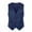 Royal Blue, variant on Joernso Simple Solid Color Men Suit Vest Slim Fit V-neck Sleeveless Single Breasted Leisure Party Bar Banquet Dress Waistcoat Workwear