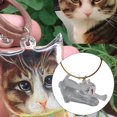 thumbnail image 2 of Llavero de gato, regalo conmemorativo para gatos, llavero multifuncional, ligero y creativo. Estilo F, 2 of 9