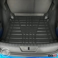 thumbnail image 2 of OMAC Cargo Mats Liner for BMW 5 Series E39 Wagon 1999-2003 Black All-Weather TPE, 2 of 7
