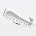 thumbnail image 4 of Baohd Men Women Kids Stainless Steel Shoe Horn Long Handle Metal Implement Slipper Extractor Pump, 4 of 9