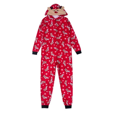 

Sunisery Reindeer Christmas Family Matching Pajama for Family Nightwear Mom M