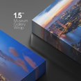 thumbnail image 4 of wall26 Canvas Print Wall Art Aerial View Dusk Sunset Thailand Architecture Cityscape Photography Realism Rustic Scenic Landscape Modern Relax/Calm Colorful for Living Room, Bedroom, Office - 24", 4 of 5