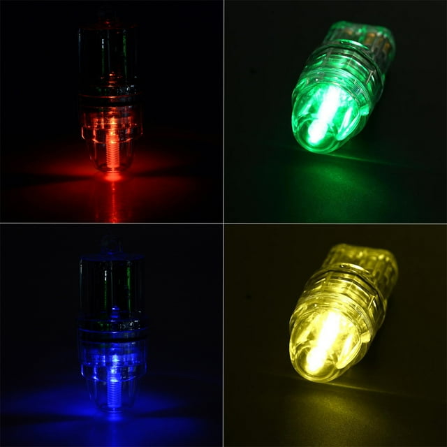 Lampe de Pêche en Plastique, Lampe LED Résistante à l'Usure, Portable, Légère, Bonne Étanchéité, Jaune
