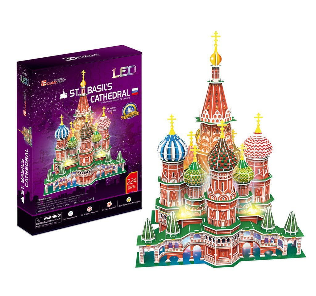 st basil cathedral 3d puzzle