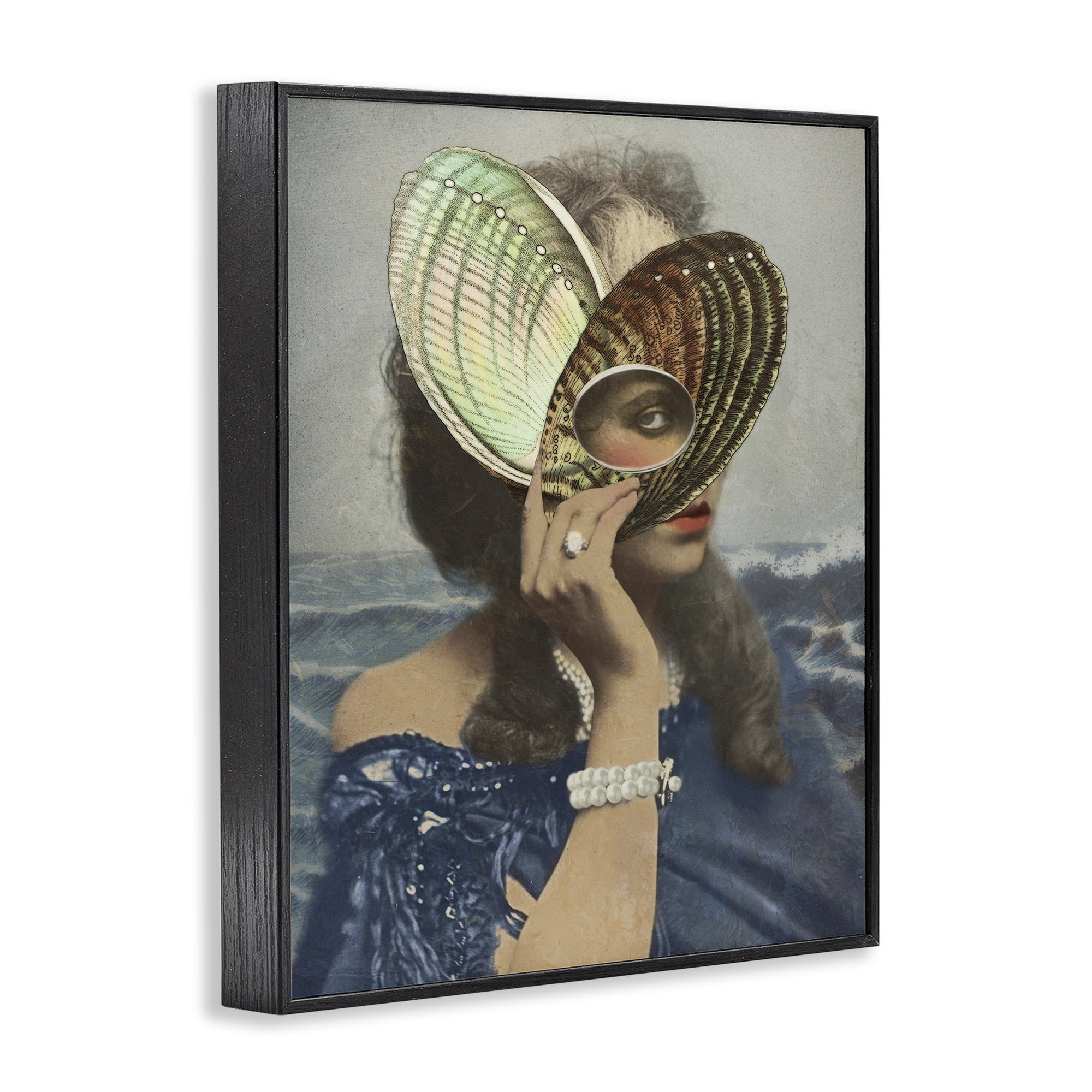 Stupell Industries Portrait of Naturalist Black Framed Giclee Art, design by Victoria Barnes