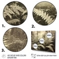 thumbnail image 3 of Designart "Scenic Beauty of Green Ferns V" Floral Metal Wall Décor Set, 3 of 5