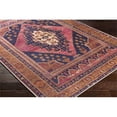 thumbnail image 6 of Surya Amelie AML-2347 24x35" Rectangle Chenille Rug in Burnt Orange/Bright Pink, 6 of 8