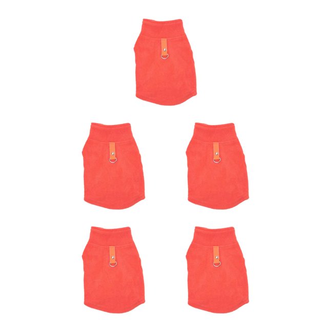 Ropa para perros Methold chaleco a rayas Naranja 3XL Otoño invierno