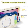 thumbnail image 3 of FJLBDE Case for Lenovo Tab One / K9 8.7 Inch 2025 with 360 Kickstand, Shoulder Strap Carrying Protective Cover, Multicolor Blue, 3 of 6