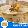 thumbnail image 2 of Dextrus 16''H Burl Wood Coffee Table, 2 of 10
