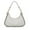 Light Grey, variant on MKF Collection Lottie Vegan Leather Women's Hobo Bag, Shoulder Purse Handbag by Mia K. - Beige
