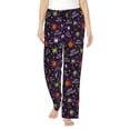 thumbnail image 1 of Bingfone Halloween Pattern Pajamas for Women,Pajama Pants with Pockets-Large, 1 of 6