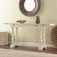 thumbnail image 4 of SEI Furniture Edenderry Farmhouse Folding Trestle Indoor Console to Dining Table, 4 of 21