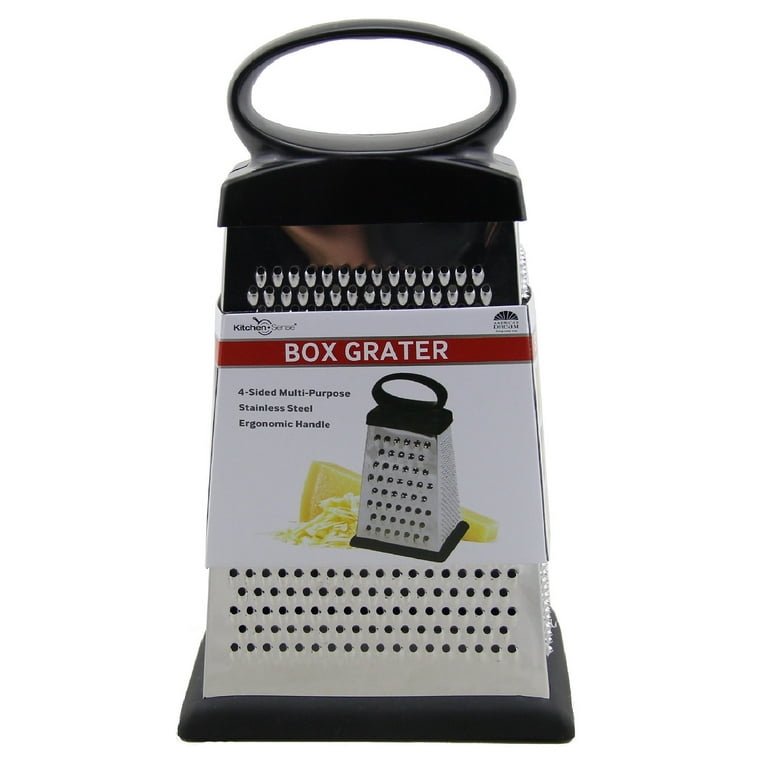 ColorLife Box Grater Set Of 5, 4-Sided Stainless Steel Cheese