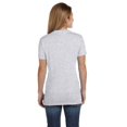 thumbnail image 3 of Hanes Womens Nano-T V-Neck T-Shirt, XS, Ash, 3 of 4