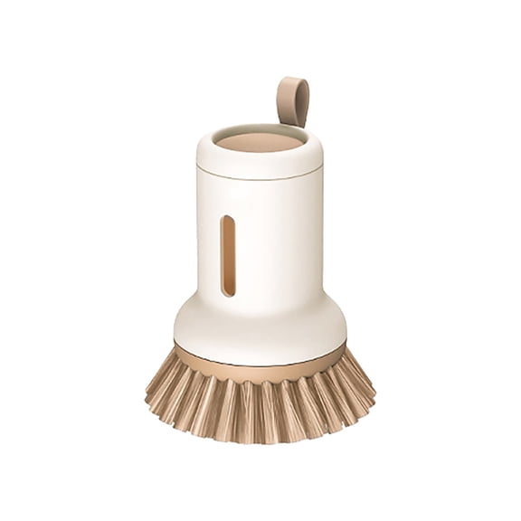 Pots Brush with Detergent Dispenser – Kitchen Cleaning Tool with Built-In Soap Storage for Scrubbing Pots, Pans, And Dishes. Ergonomic & Efficient. Harlik