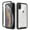 Black, variant on iPhone XS/X Case with Built in Screen Protector,Dteck Full-Body Shockproof Rubber Hybrid Protection Crystal Clear PC Back Protective Phone Case Cover for Apple iPhone XS/iPhone X,Black