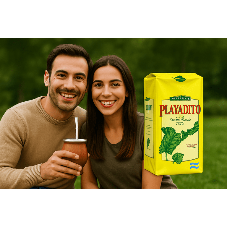 Playadito Yerba Mate Loose Leaf Tea, Gluten Free, 1.1 LB