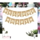 thumbnail image 3 of Juego de 2 banderines de arpillera de 2,8 m para dar la bienvenida al bebé, banderines para tirar, suministros de decoración para fiesta de cumpleaños de bebé (A+B), 3 of 6