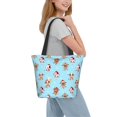 thumbnail image 2 of Balery winter cow cute Bolsa de Hombro con Diseño, Bolsa Grande y Duradera, Bolsa Versátil para Compras, 2 of 6
