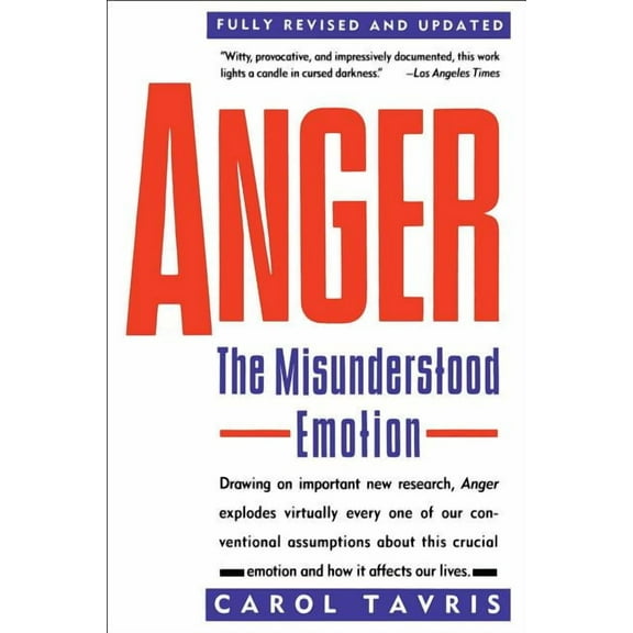 Anger: The Misunderstood Emotion, (Paperback)