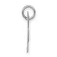 thumbnail image 2 of 925 Sterling Silver Dainty Letter K Initial Name Monogram Necklace Charm Pendant, 2 of 8