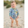 thumbnail image 4 of BemeyourBBs Baby Boy Girl Duck Hunting Clothes Camo Embroidery Mallard Duck Animal Sweatshirt Bubble Romper Long Sleeve Bodysuit Cute Newborn Fall Winter Outfit, 4 of 9