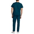 thumbnail image 4 of Adar Mens Medical Scrubs Set Medical Uniforms - Roomy Fit (30 Colors), 4 of 7
