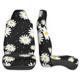 thumbnail image 3 of Sikiie Daisies Flowers Car Seat Protector 2 Pack Car Seat Cushion Mat, Car Seat Covers for SUV, Truck, Van, 3 of 7