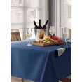 thumbnail image 6 of Navy Blue Ombre Table Cloth, Black Hockey Sticks Minimalist Style Waterproof Tablecloth for Rectangle Tables, Reusable Washable Fabric Table Cover for Restaurant Kitchen Dining Tables 60"x102", 6 of 6