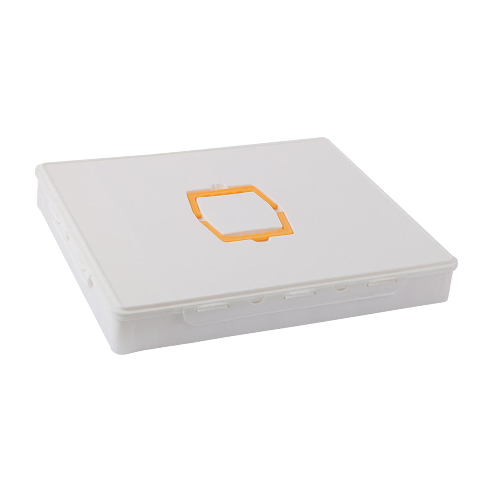 FVDPWYE Paint Palette Empty Palette Multifunctional with Handle Watercolor Painting Tray 46cmx37.5cmx6cm