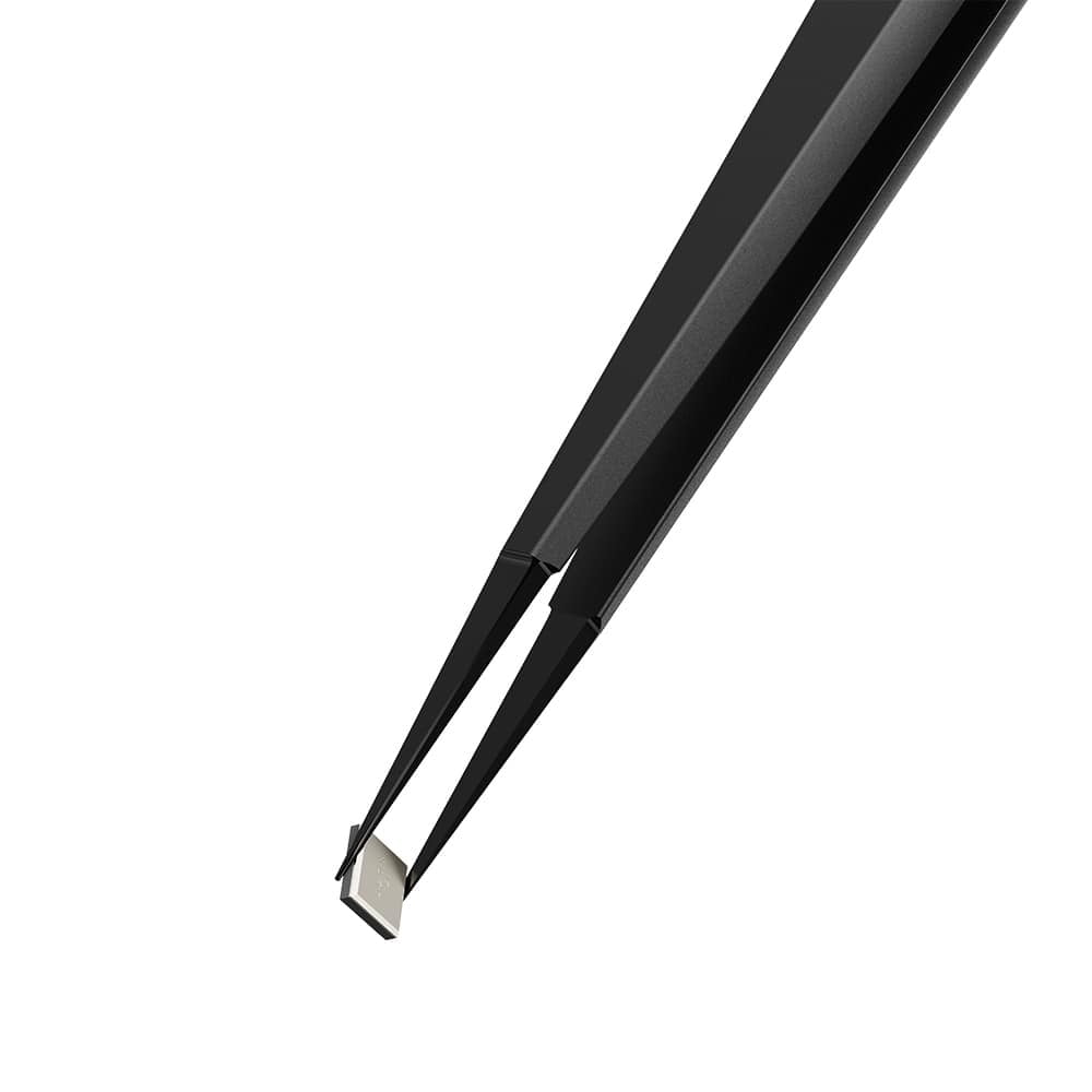 Replacement iNeeZy Handmade Non-Magnetic Stainless Tweezers (Black - Thin) (Qianli)