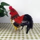 thumbnail image 5 of Figura Animal de juguete 2 Unids Artificial Gallo Pollo Granja Animales Plumas Prop Inicio Decoración De Jardín Al, 5 of 7