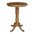 thumbnail image 3 of 30" Round Top Pedestal Table - 40.9"H, 3 of 6