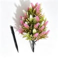 thumbnail image 7 of Artificial Blooms Outdoor With Ground Spike, Uv Sturdy Faux Plants For Garden Porch Patio Ornament, Realistic Fake Blooms No Maintenance Yard Plants, 7 of 7
